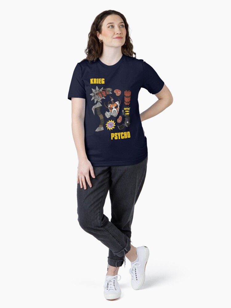 Thumbnail 4 of 7, Essential T-Shirt, Krieg's Inventory designed and sold by OmegaMad.