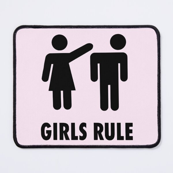 Item preview, Girls rule t shirt, girls rule masks, girls rule phone cases, girls rule hat, girls rule clothing, girls rule hoodie, girls rule stickers designed and sold by Poussyarts.