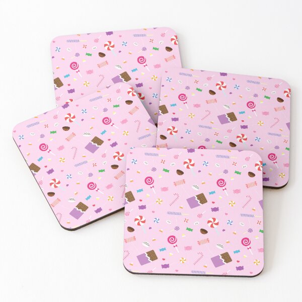 Item preview, Sweet Chocolate and Candy Pattern Pink designed and sold by rustydoodle.