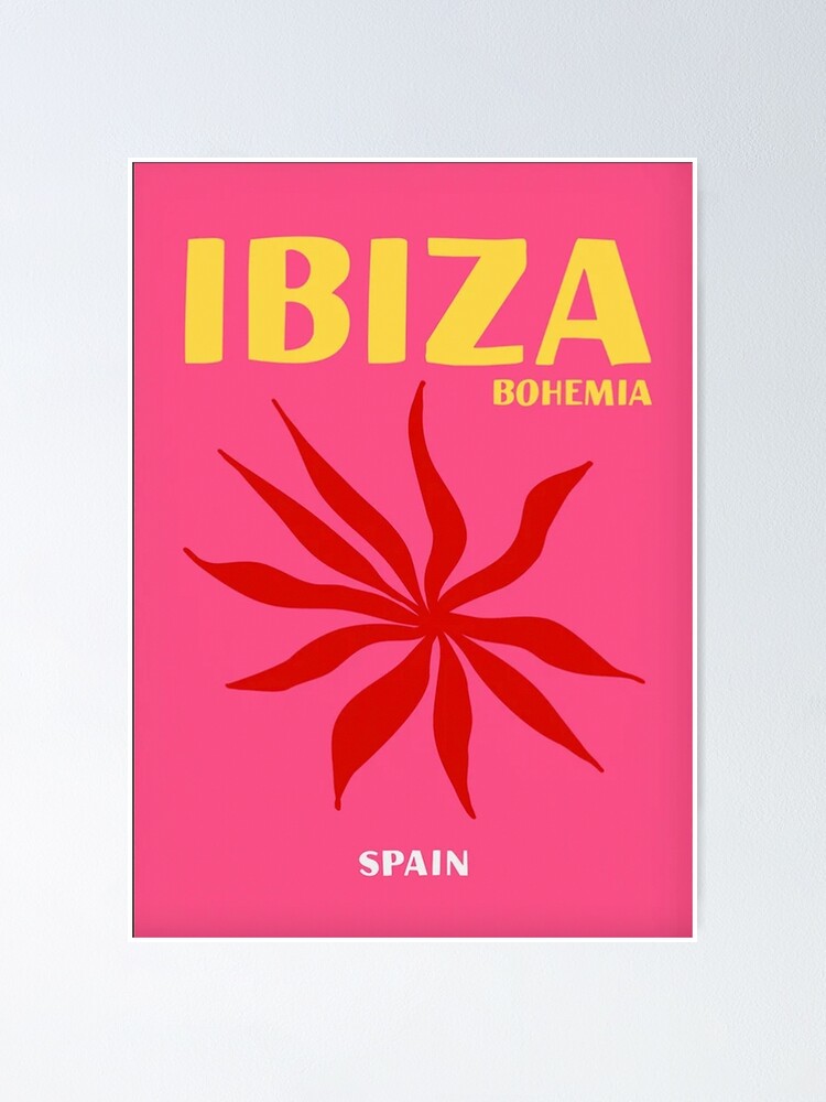 Ibiza bohemia print  Poster for Sale by lilamoot2