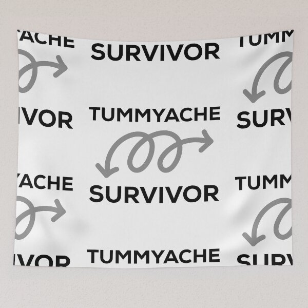 Item preview, Tummyache Survivor  designed and sold by gobbieshoppe.