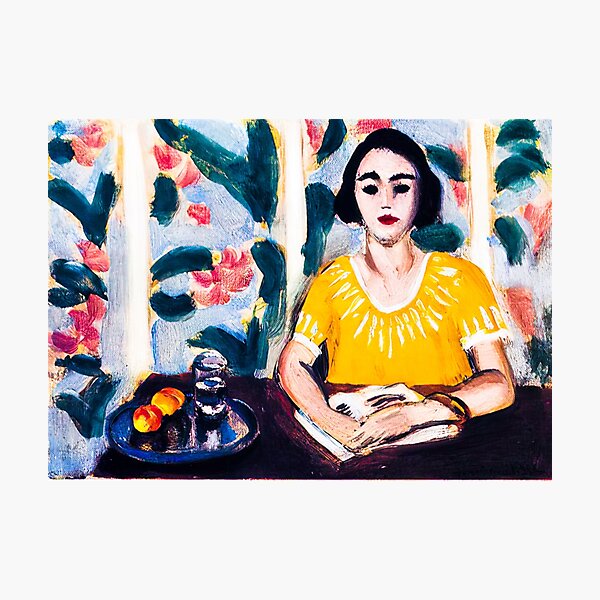 "Henri Matisse, Woman Reading With Peaches, 1923" Photographic Print ...