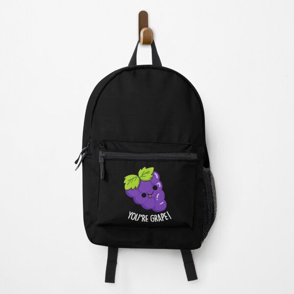 Item preview, You're Grape Funny Fruit Puns (Dark BG) designed and sold by punnybone.