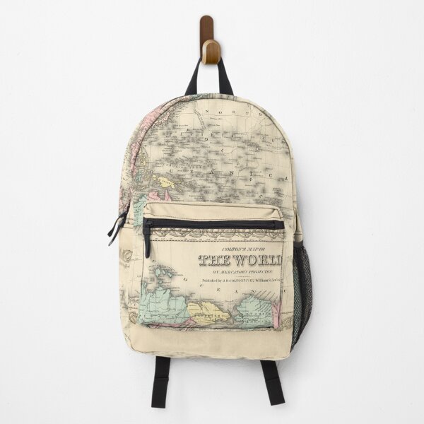 Item preview, Colton’s Map of the World 1855 designed and sold by VintageArchive.