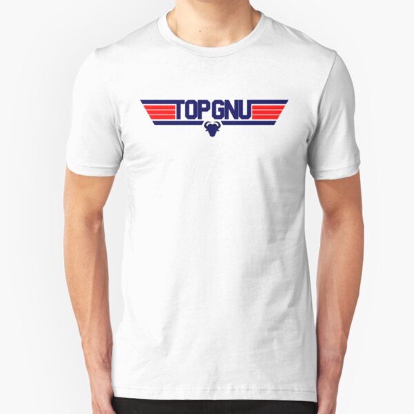 Top Gnu T-Shirt, Sticker and more! Slim Fit T-Shirt