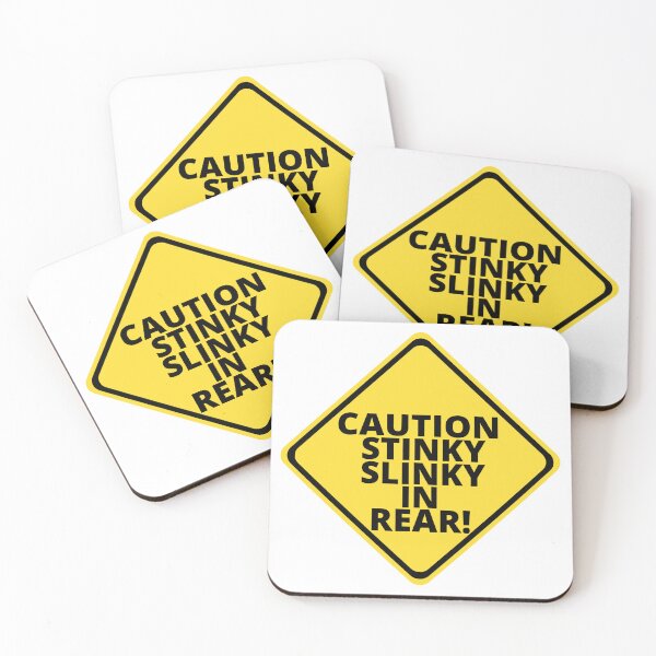 Item preview, Caution Stinky Slinky in Rear! designed and sold by CampK80.