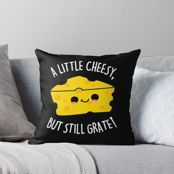 Item preview, A Little Cheesy But Still Grate Funny Cheese Puns (Dark BG) designed and sold by punnybone.