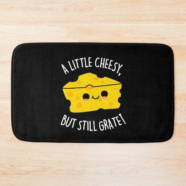 Item preview, A Little Cheesy But Still Grate Funny Cheese Puns (Dark BG) designed and sold by punnybone.