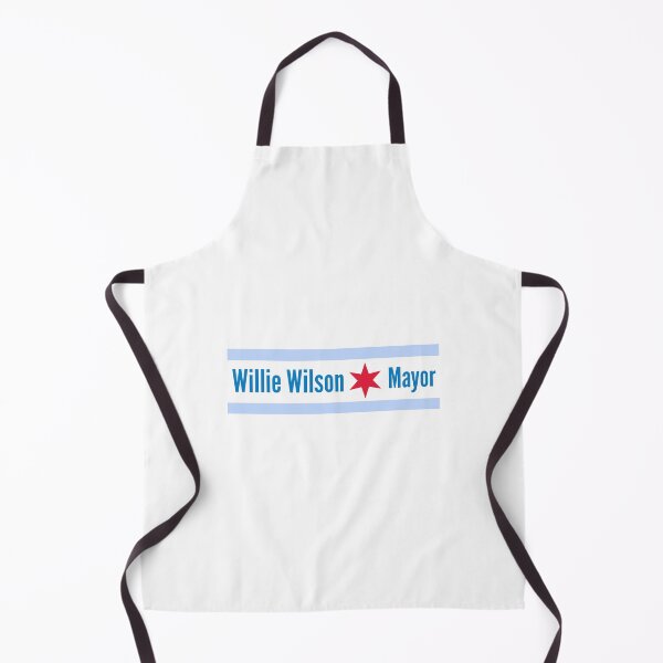 Item preview, Willie Wilson for Mayor Chicago flag style designed and sold by WigPuff.