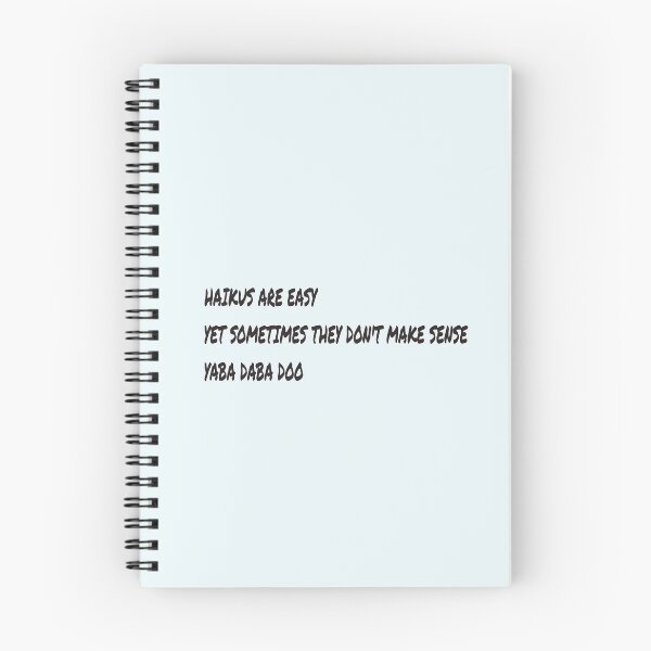 Item preview, Haiku Are Easy designed and sold by FiaFiaPress.