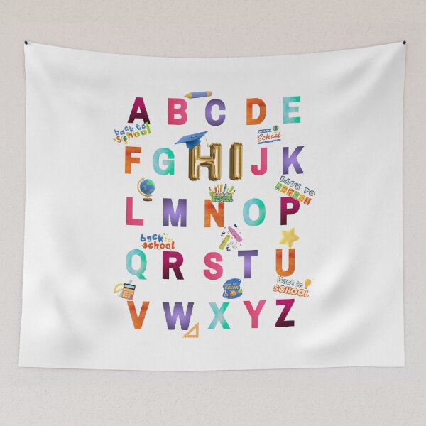 Item preview, All Alphabets Lore Kids - Funny and Cute T-Shirts Quotes designed and sold by Designspot2020.