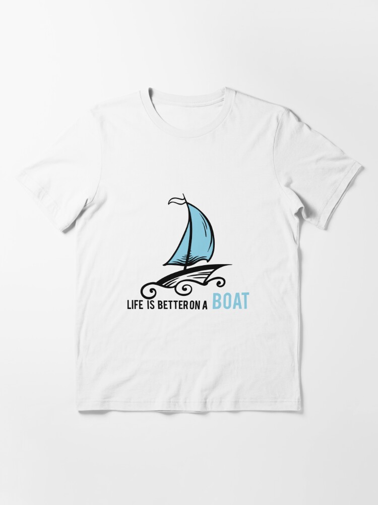But Sailing Is Importanter - Sailboat Sail Boating Captain T-Shirt