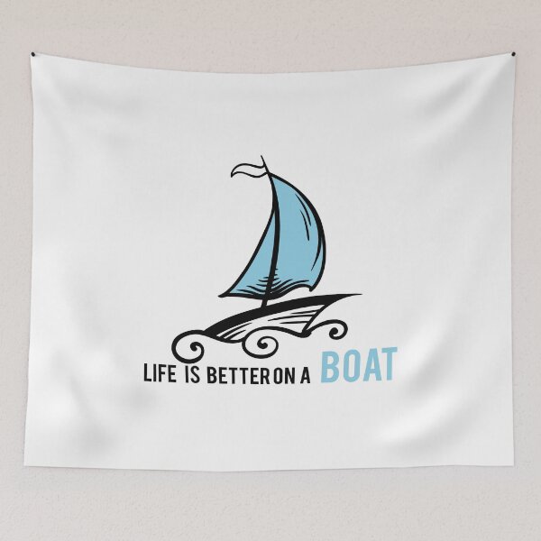 Item preview, Sailing Life Is Better On A Boat Funny Sailboat designed and sold by miracletee.