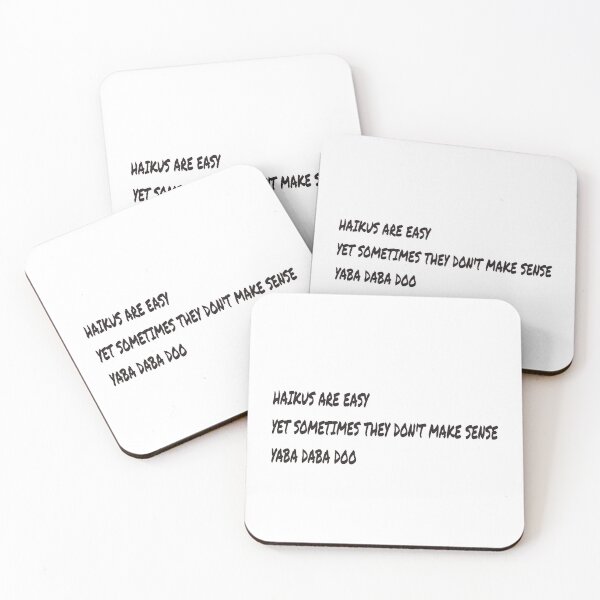 Item preview, Haiku Are Easy designed and sold by FiaFiaPress.
