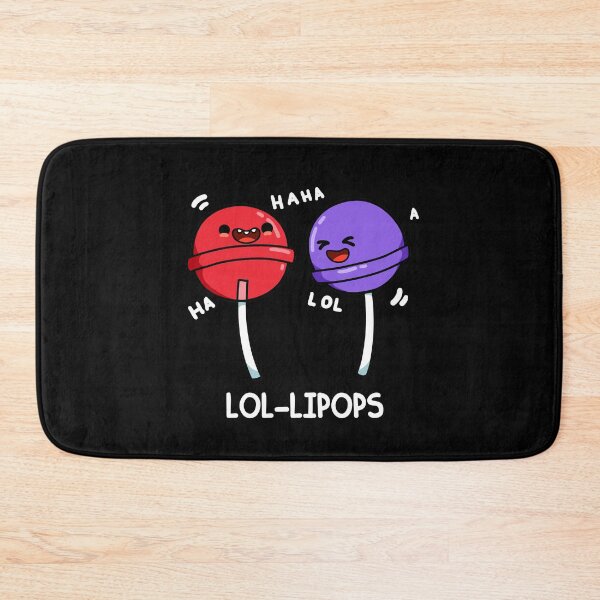 Item preview, LOL-ipops Funny Lollipop Puns (Dark BG) designed and sold by punnybone.
