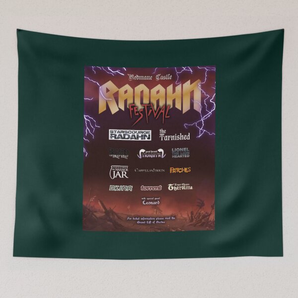 Item preview, Elden Ring Radahn Festival Poster4 designed and sold by SallyMcLean82.