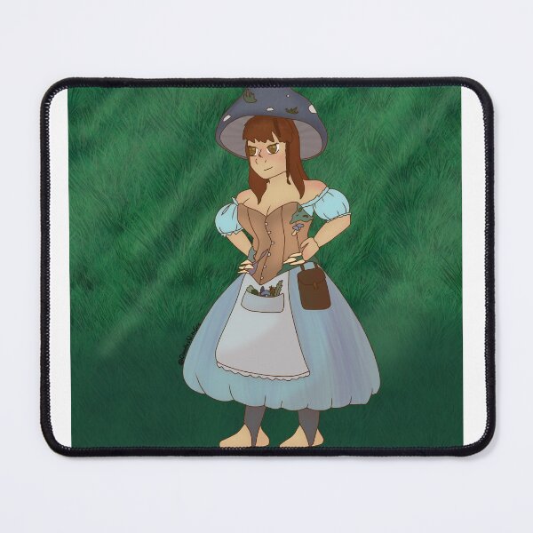 Item preview, Mushroom Halfling Girl designed and sold by DoodlesWithEvie.