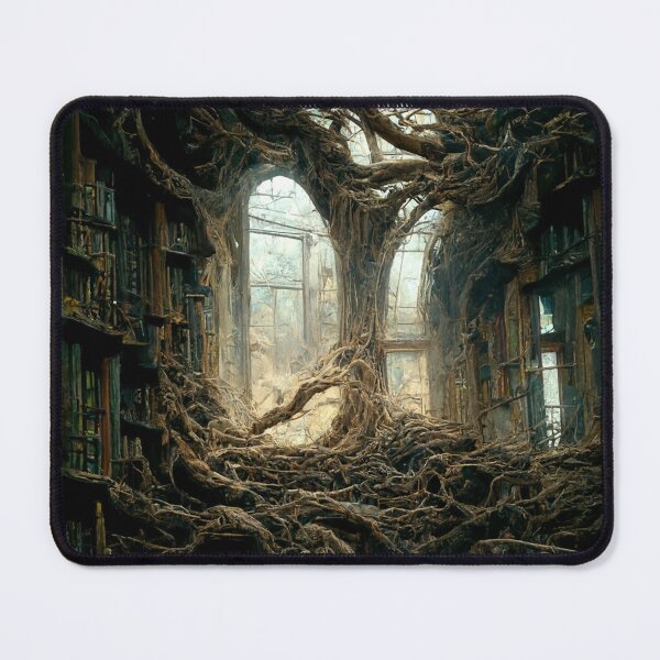 Item preview, Where the trees grow - mystical library designed and sold by ArtbyACcreative.