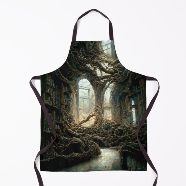 Item preview, Where the trees grow - mystical library designed and sold by ArtbyACcreative.