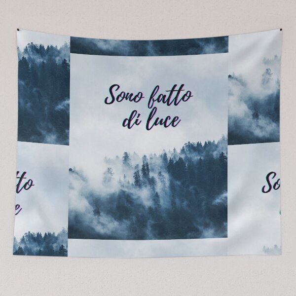 Item preview, I am made of light - popular Italian quotes theme gifts  designed and sold by RebelliousRosee.