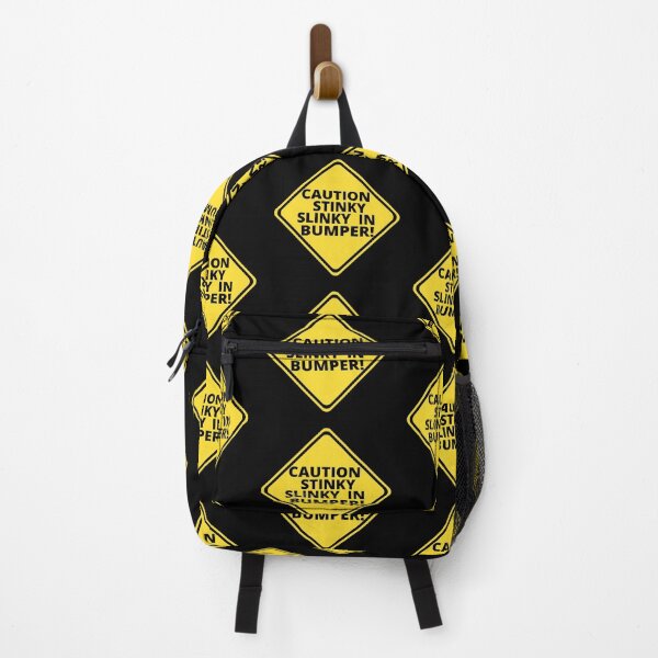 Item preview, Caution Stinky Slinky in Bumper designed and sold by CampK80.