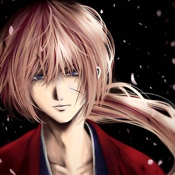 Himura Kenshin Rurouni Kenshin Manga Art Board Print for Sale by  zskasherman