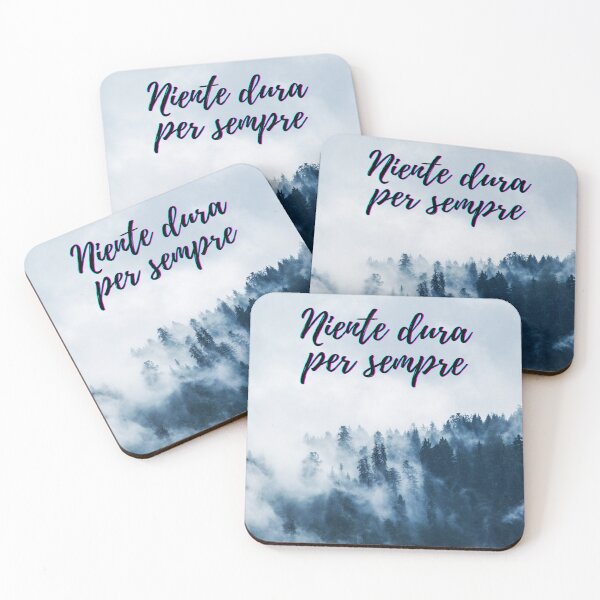 Item preview, Nothing lasts forever - popular Italian quotes theme gifts  designed and sold by RebelliousRosee.