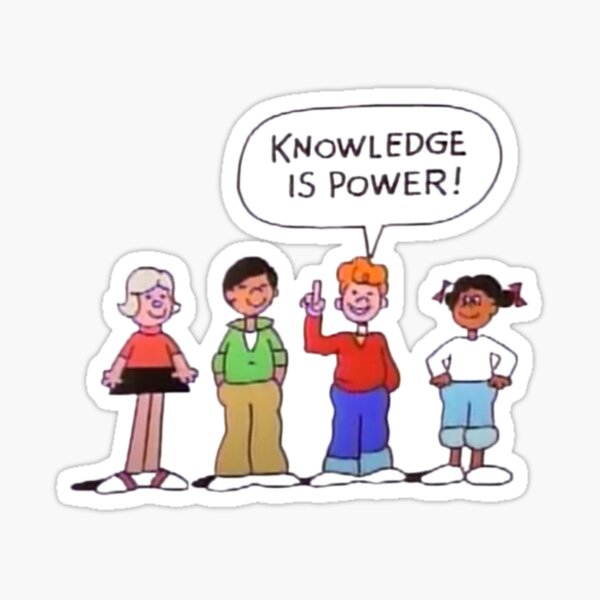 Item preview, Knowledge is power  designed and sold by Lauren Cuppy.