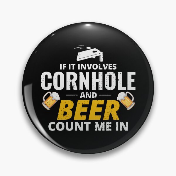 Item preview, Cornhole Drinking Bean Bag Toss Outdoor Lawn Game designed and sold by TastefulTees.