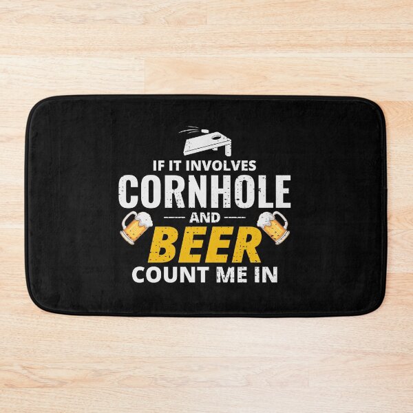 Item preview, Cornhole Drinking Bean Bag Toss Outdoor Lawn Game designed and sold by TastefulTees.