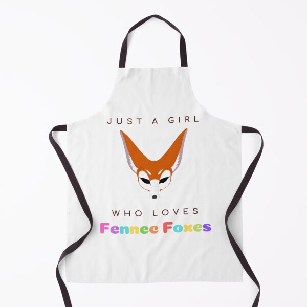 Item preview, Colorful Just a Girl Who Loves Fennec Foxes (Light Background) designed and sold by embaarc.