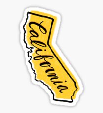 Golden State California Sticker Sticker