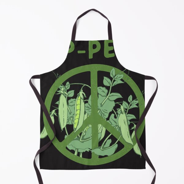 Item preview, Hippie peas funny pea garden saying designed and sold by AmandaKant.