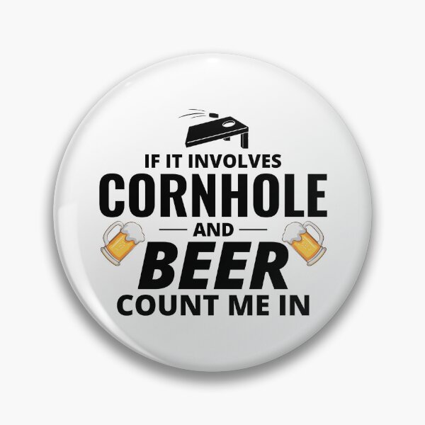 Item preview, Cornhole Drinking Bean Bag Toss Outdoor Lawn Game designed and sold by TastefulTees.