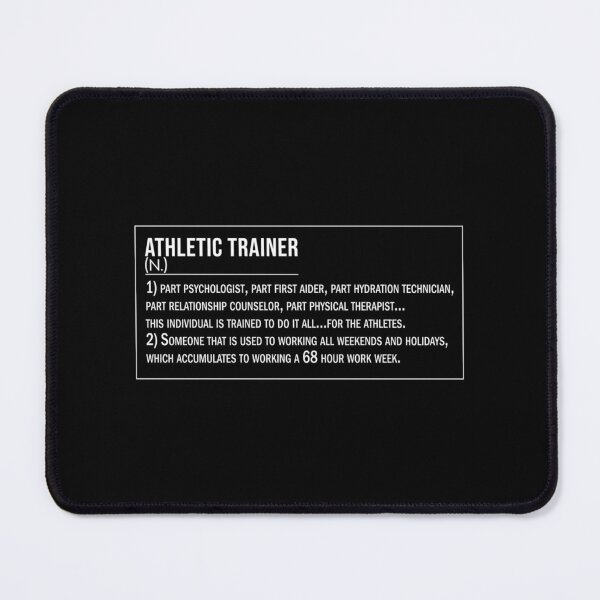 Item preview, Athletic Trainer Funny Definition Sports Gift Sticker designed and sold by rosaliarlwsa.