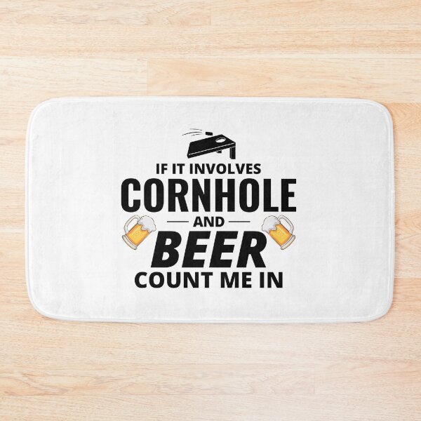 Item preview, Cornhole Drinking Bean Bag Toss Outdoor Lawn Game designed and sold by TastefulTees.
