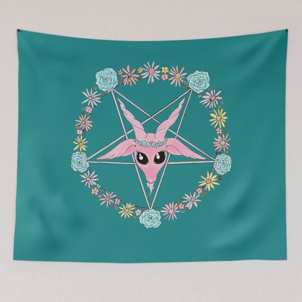 Item preview, flowery Baphomet   designed and sold by DalotNOaf.