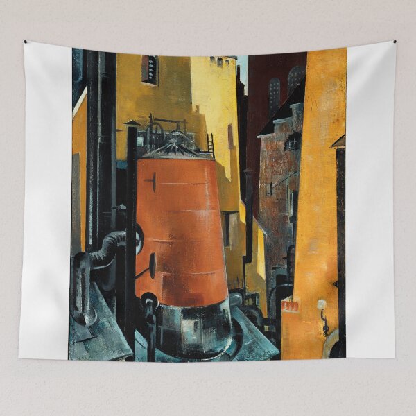 Item preview, Industry William Preston Dickinson Precisionism painting - American Modernism designed and sold by TeeARTHY.