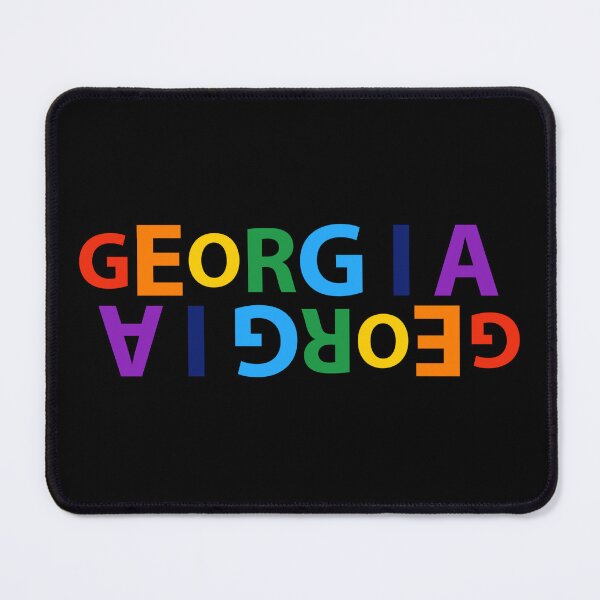 Item preview, Georgia USA, rainbow colors, colorful, vibrant colors designed and sold by efenem.