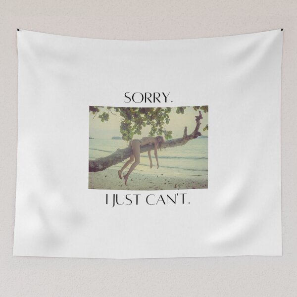 Item preview, Sorry I Just Can't designed and sold by LifeLongTees ..