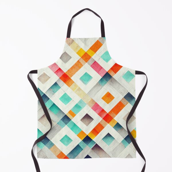 Item preview, Colorful diamonds and lines pattern designed and sold by Opalaeo.