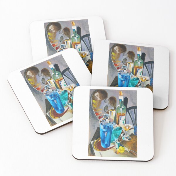 Item preview, The Artist’s Table  William Preston Dickinson Precisionism painting - American Modernism designed and sold by TeeARTHY.