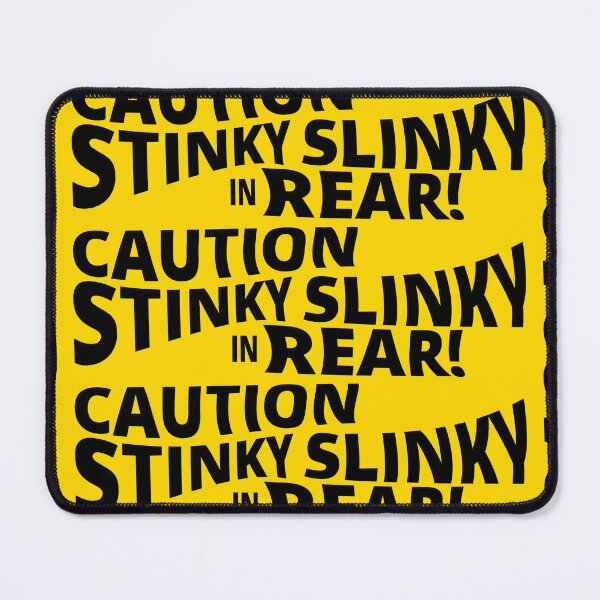 Item preview, Caution Stinky Slinky in Rear designed and sold by CampK80.