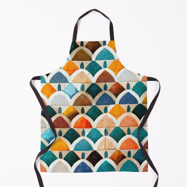 Item preview, Colorful painted tile pattern 1 designed and sold by Opalaeo.