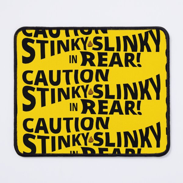 Item preview, Caution Stinky Slinky in Rear designed and sold by CampK80.