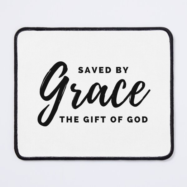 Item preview, Bible Verse - Saved by Grace, the Gift of God designed and sold by CherieTree.