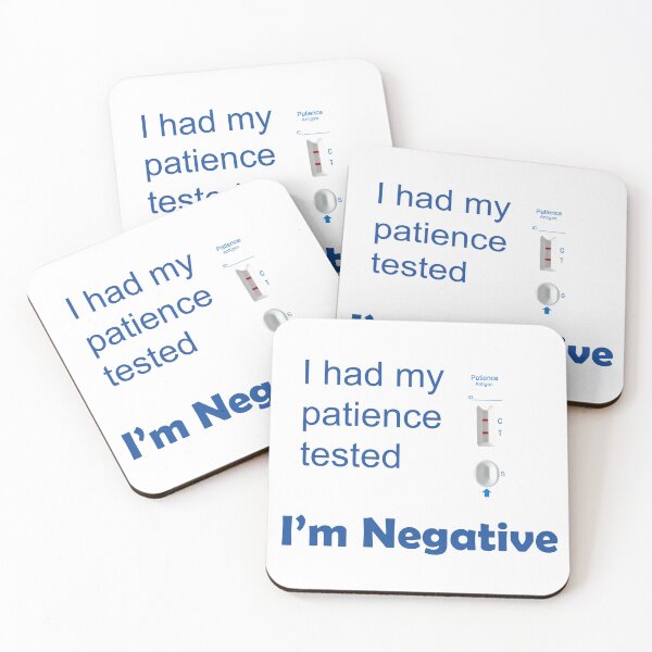 Item preview, I Had My Patience Tested designed and sold by ninasilver.