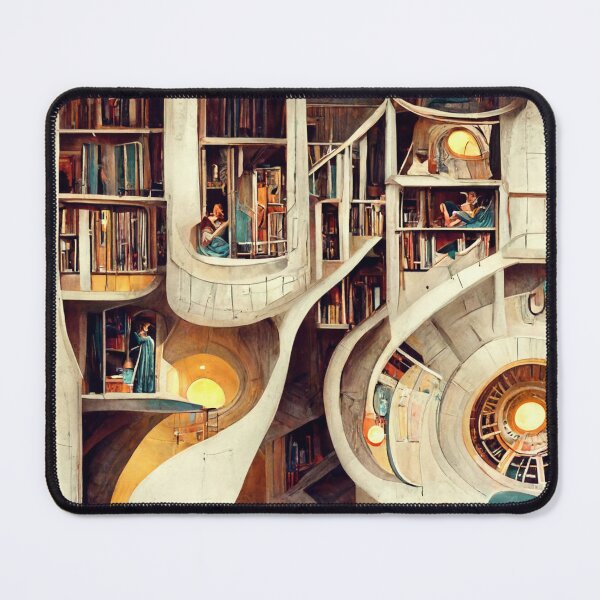 Item preview, Library through the ages designed and sold by ArtbyACcreative.