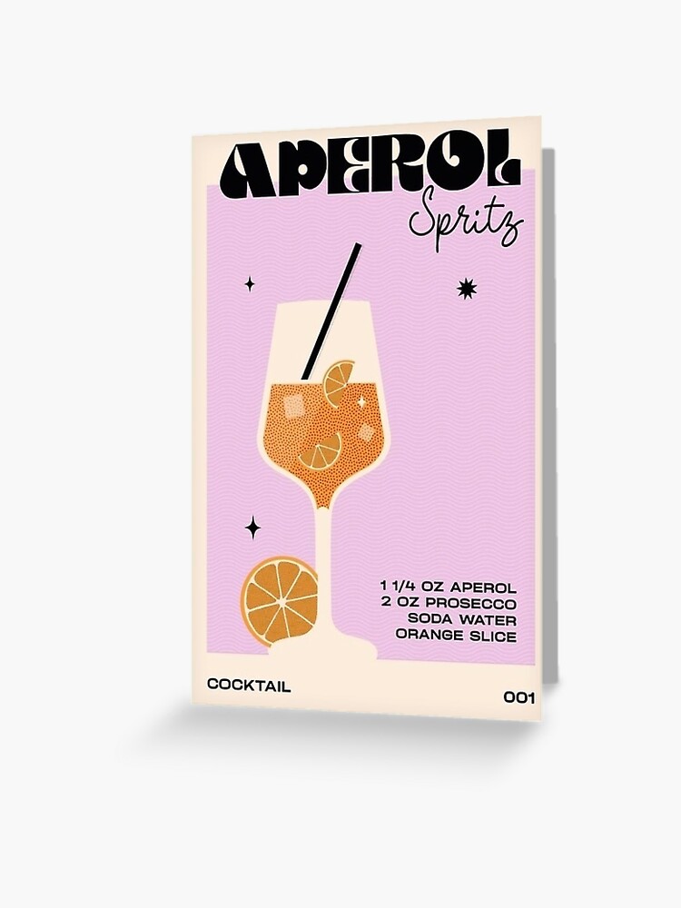 Aperol Spritz in a Glass Postcard for Sale by Jay-cm