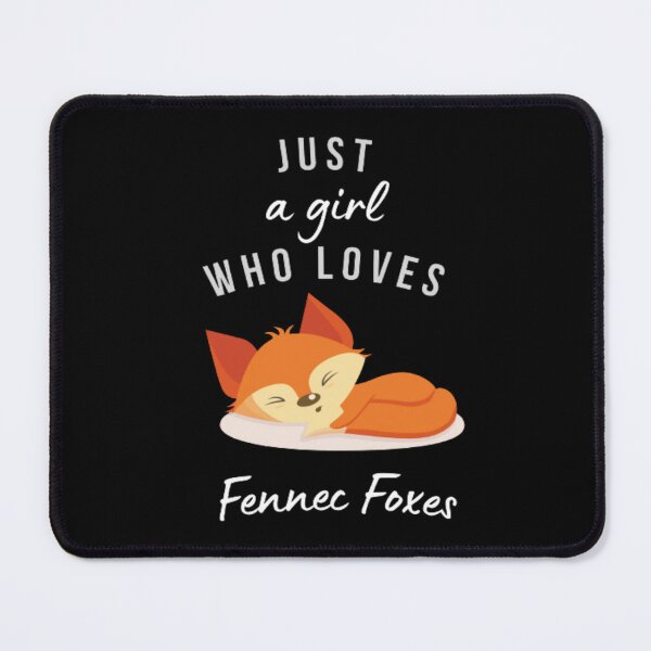 Item preview, Sleeping Just a Girl Who Loves Fennec Foxes (Dark Background) designed and sold by embaarc.